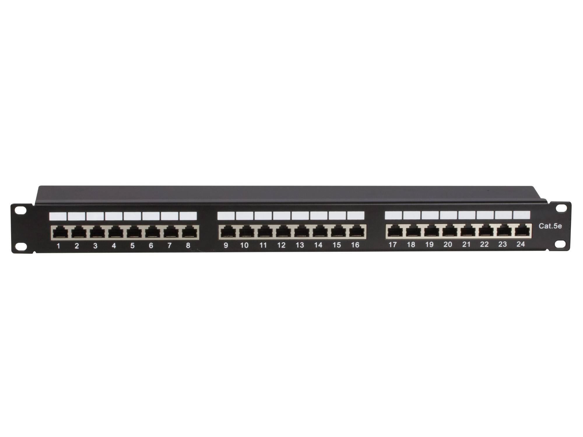 Danicom - Patchpanel 19" CAT 5e FTP - 24 ports