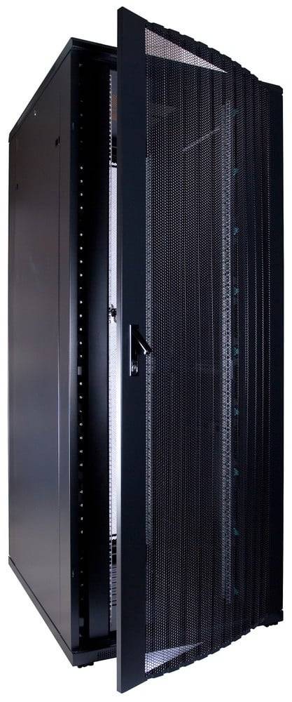Danicom - 42 HE 19” Serverschrank, mit perforierten Türen (BxTxH) 800 x 1000 x 2000mm