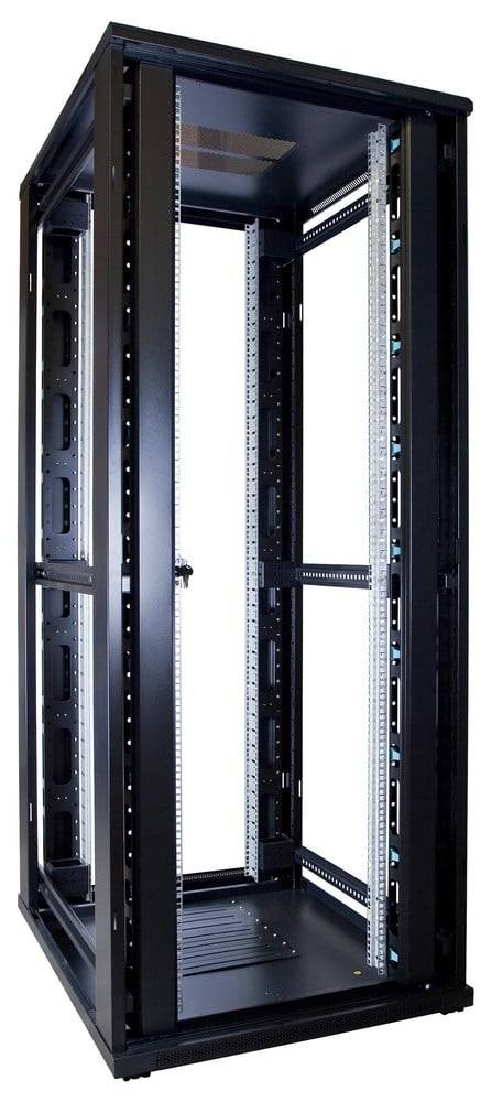 Danicom - 42 HE 19” Serverschrank, mit perforierten Türen (BxTxH) 800 x 1000 x 2000mm