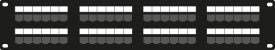 Danicom - Patchpanel 19" CAT6 UTP - 48 ports