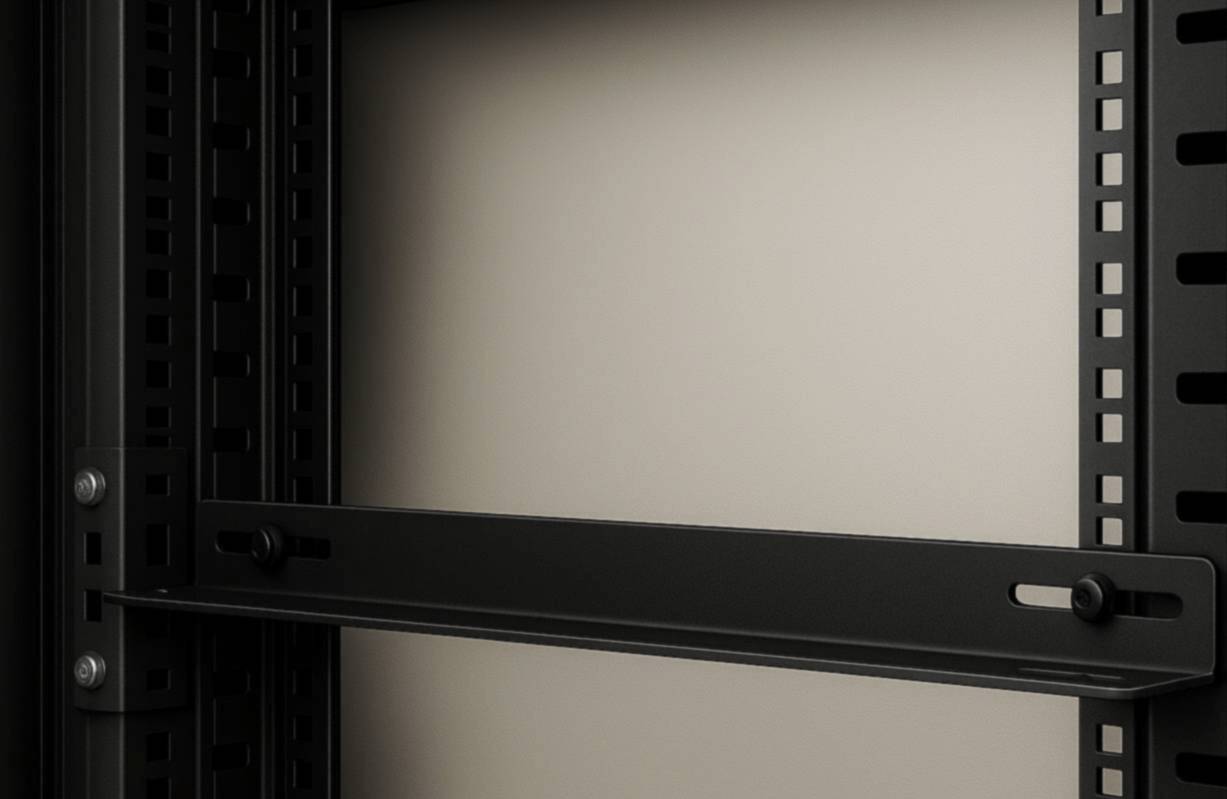 Danicom - 19” Rackschienen für 450mm tiefe Wandschränke