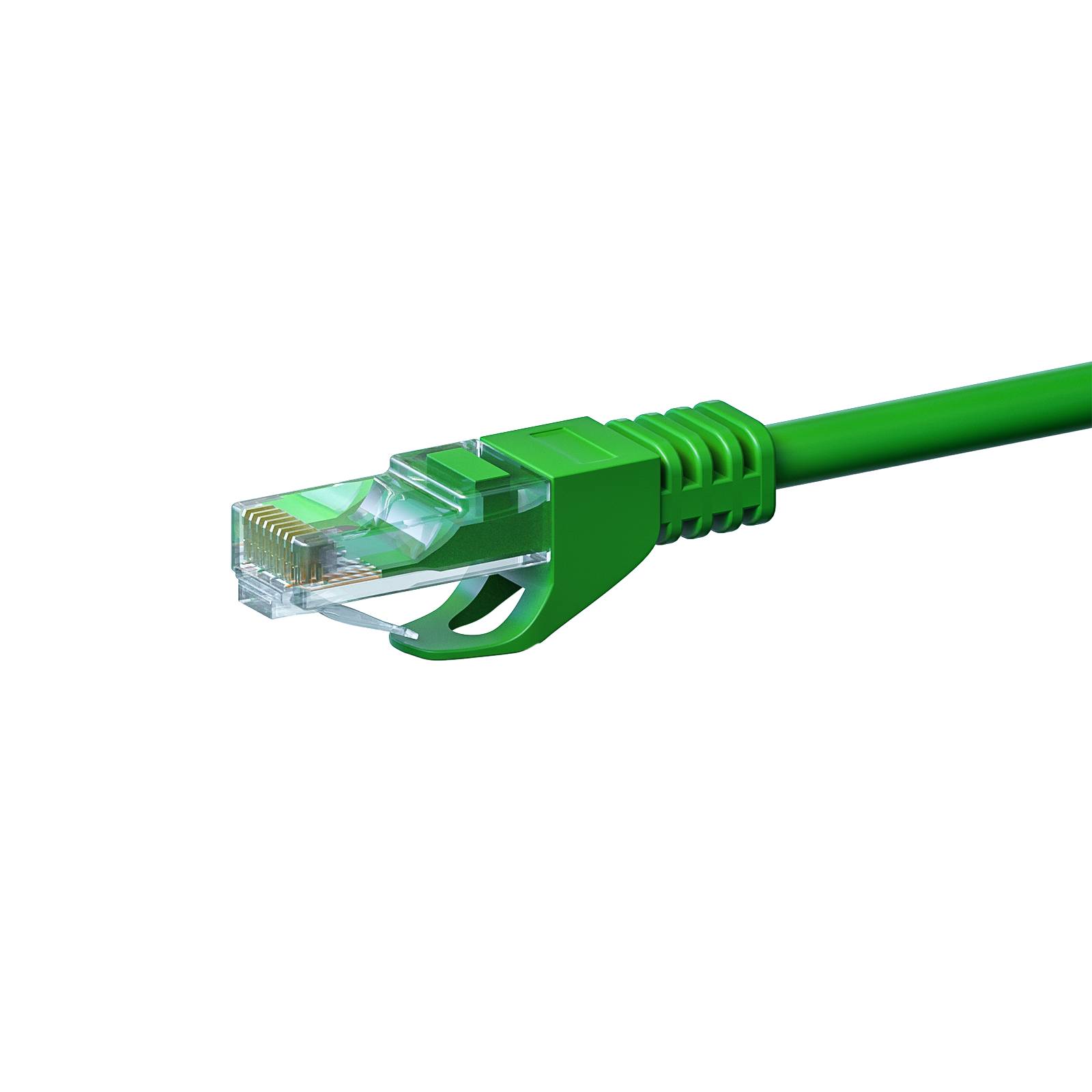 Danicom - CAT 6 Netzwerkkabel U/UTP - 3 Meter - Grün - CCA