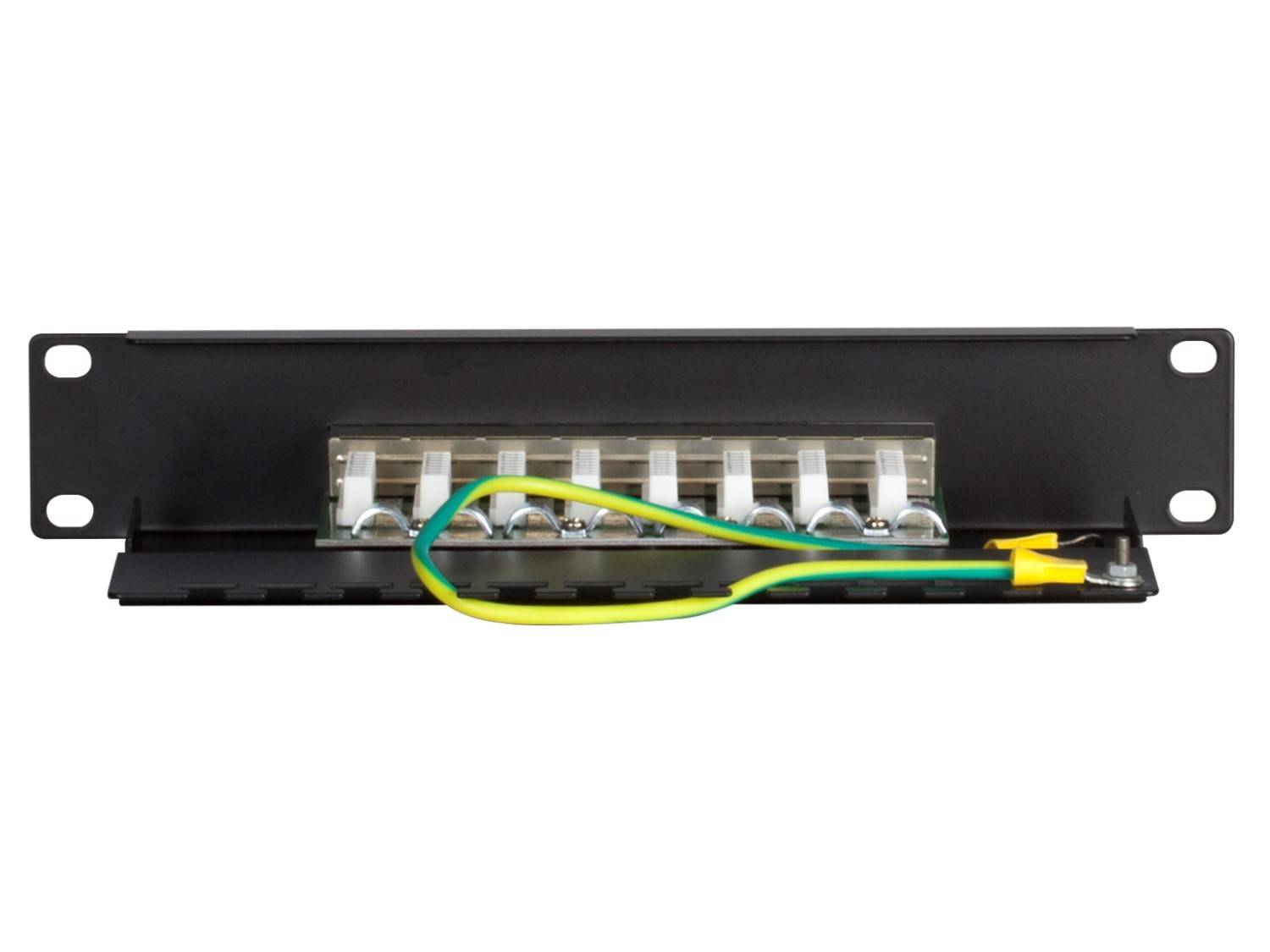 Danicom - Patchpanel 10”, 8-fach FTP Patchpanel CAT 5e