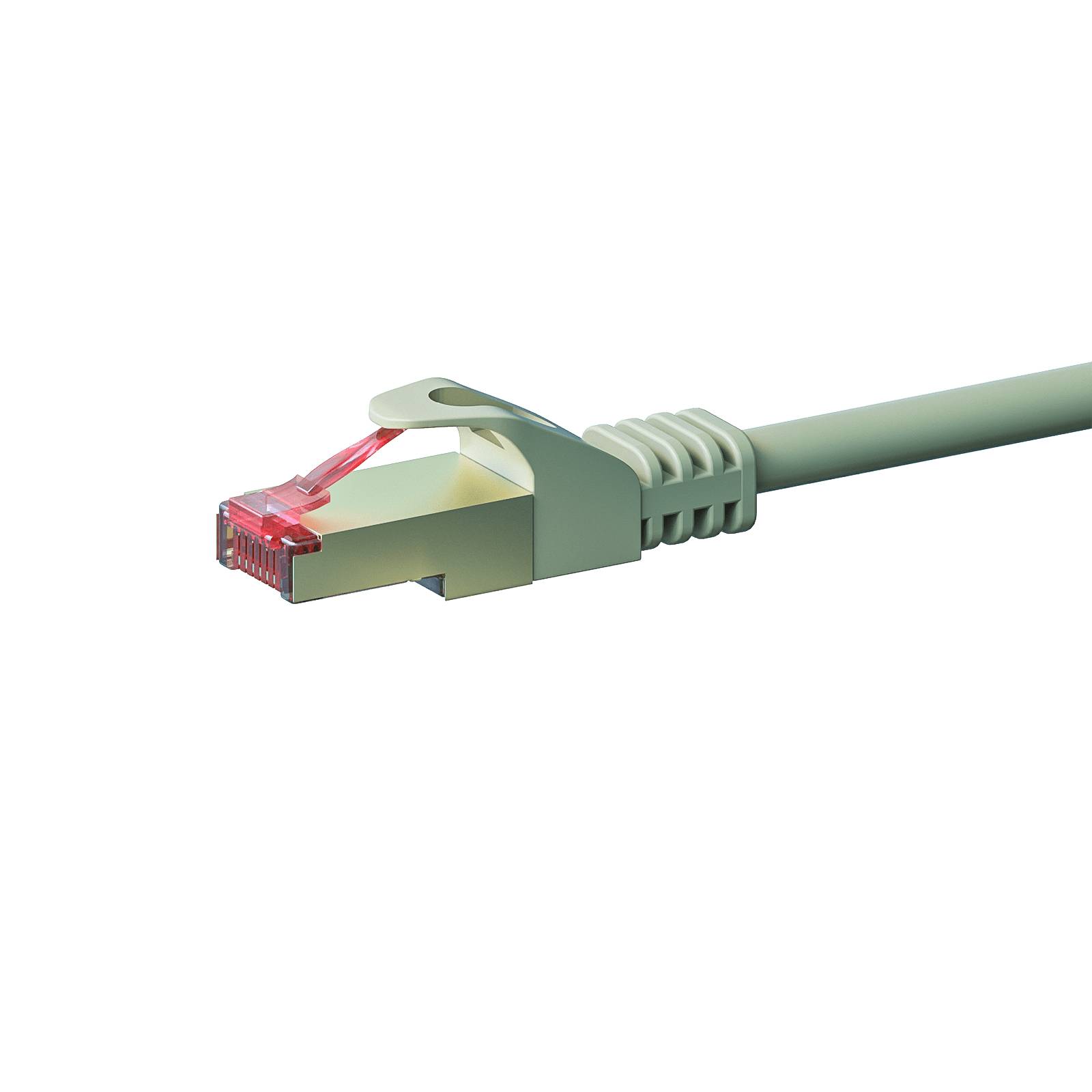 Danicom - CAT 6 Netzwerkkabel LSOH - S/FTP - 5 Meter - Grau