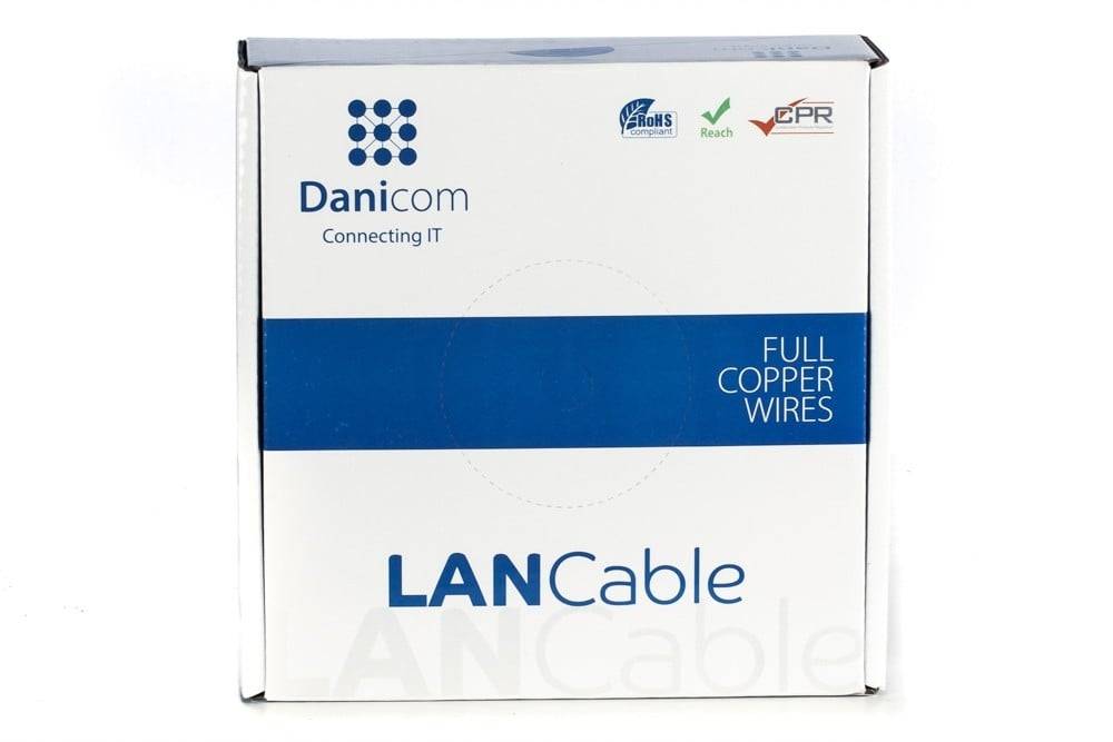 Danicom - DANICOM CAT5E UTP 100m - PVC (Fca)