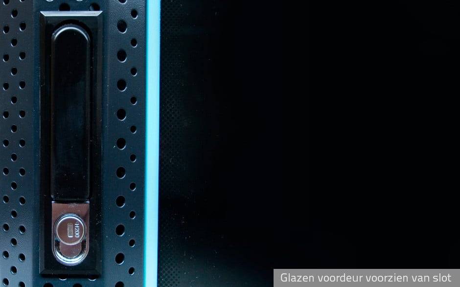 Danicom - 42 HE 19” Serverschrank, mit Glastür (BxTxH) 600 x 1200 x 2000mm