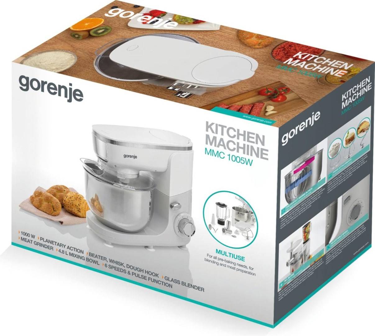 Gorenje MMC1005W food processor Home & Living Haushaltskleingeräte Küchengeräte