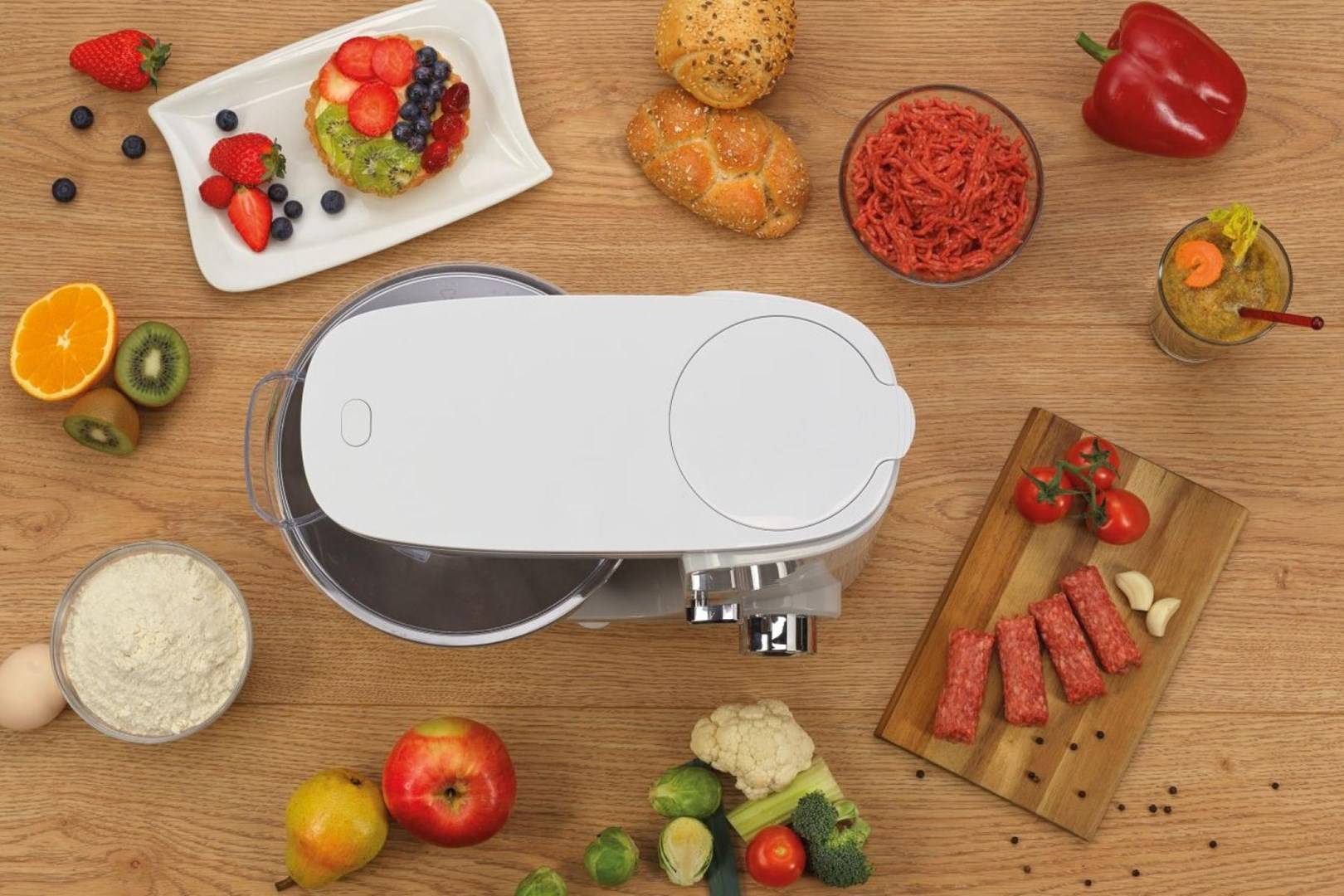 Gorenje Virtuvinis kombainas Gorenje Kitchen Machine MMC1005W Kitchen Machine, 1000 W, Bowl capacity 4.8 L