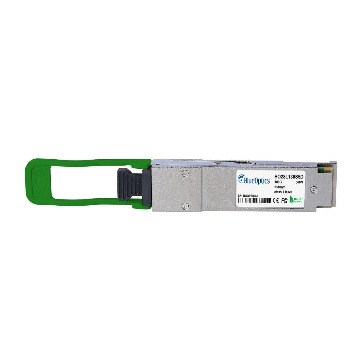 BlueOptics NVIDIA AQPMANQ4EDMA0784 BlueOptics BO28L136S5D QSFP28 Transceiver, 100GBASE-DR, Singlemode Fiber, 1310nm,