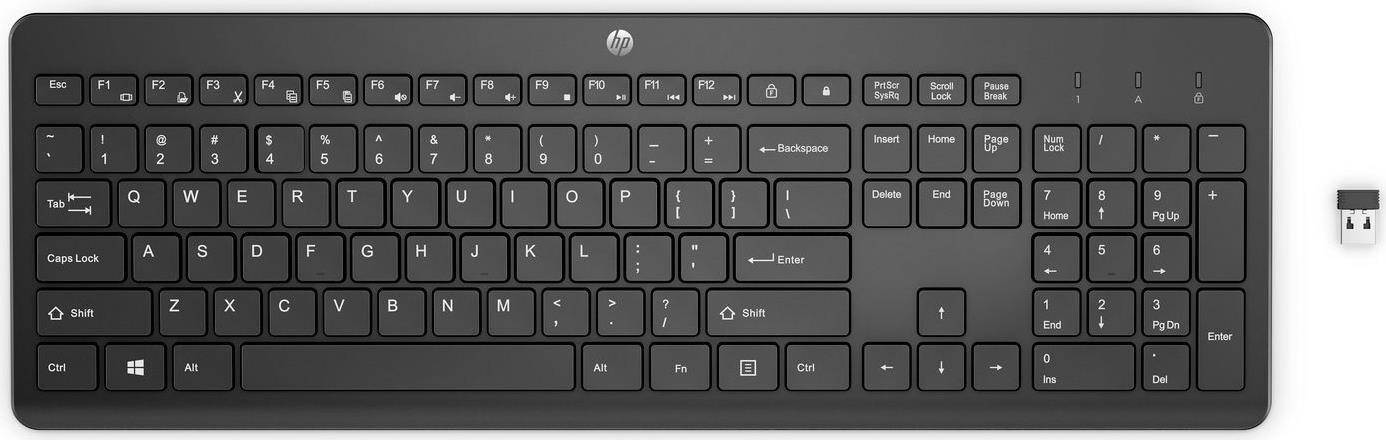 230 Wireless Keyboard Black