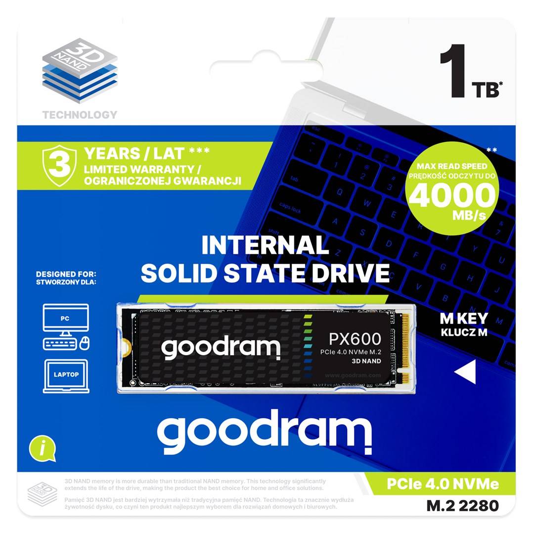 PX600 - SSD - 1000 GB - intern - M.2 2280 (doppelseitig)