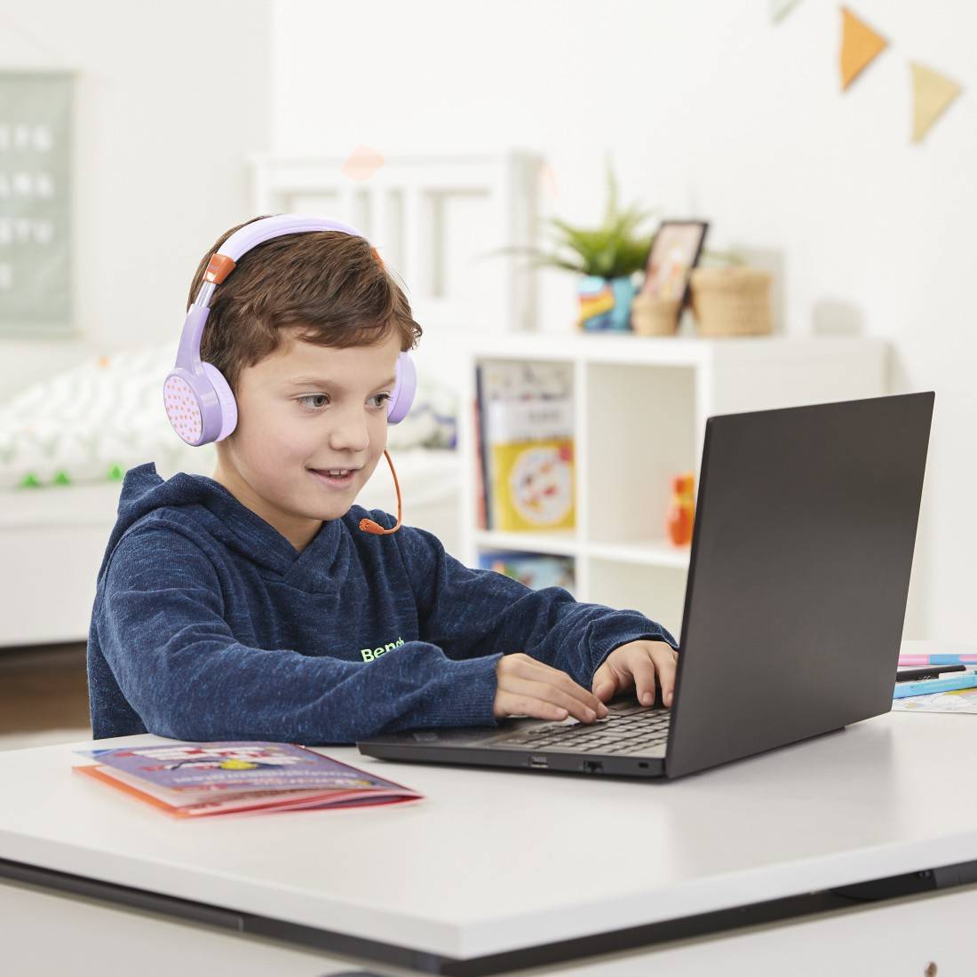 hama 00184183 Bluetooth®-Kinderkopfhörer "Teens Guard II", On-Ear, Lautstärkebegrenz., LI