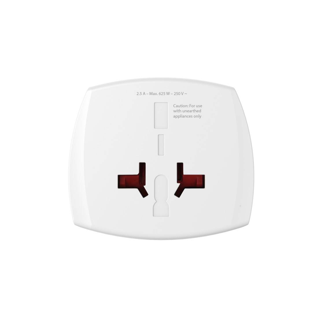 hama 00223476 Weltreiseadapter "MUV Micro", 2-polig