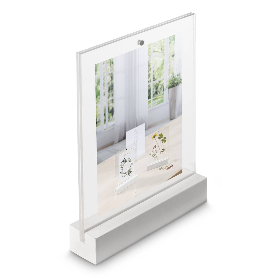 hama 00057743 Fotohalter "Classic", Acryl, 10 x 15 cm