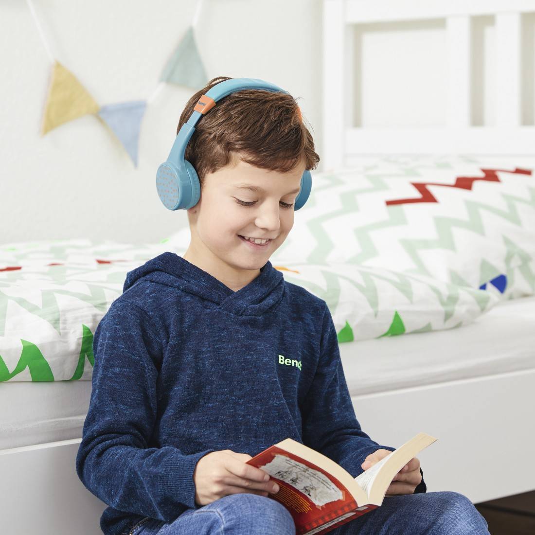 hama 00184182 Bluetooth®-Kinderkopfhörer "Teens Guard II", On-Ear, Lautstärkebegrenz., BL