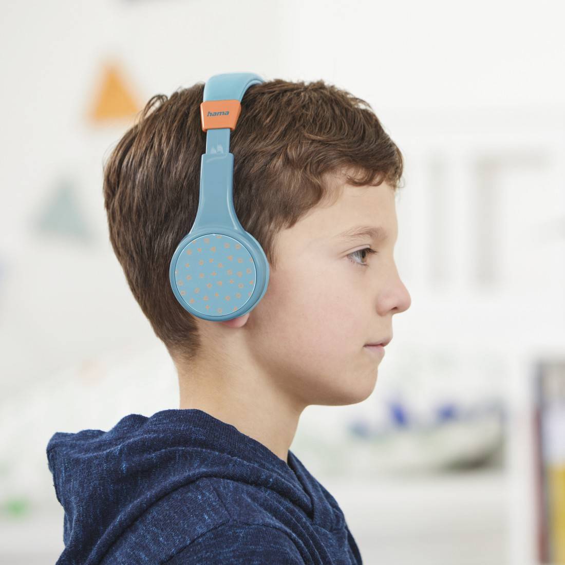 hama 00184182 Bluetooth®-Kinderkopfhörer "Teens Guard II", On-Ear, Lautstärkebegrenz., BL