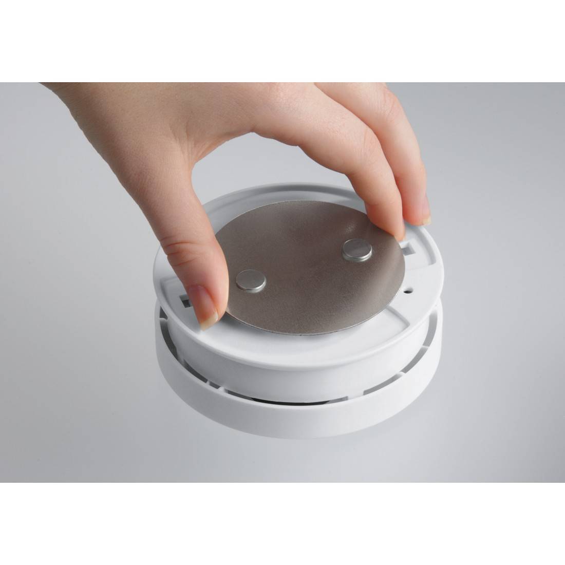 hama 00223843 Magnet-Befestigungs-Set für Rauchmelder