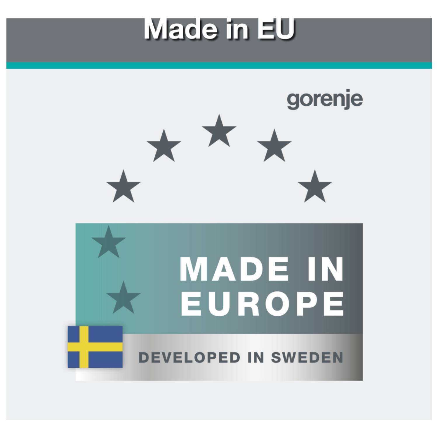 Gorenje Geschirrspüler GV663A66, Voll integriert, Standardgröße (60 cm), Zusammenklappbar,
