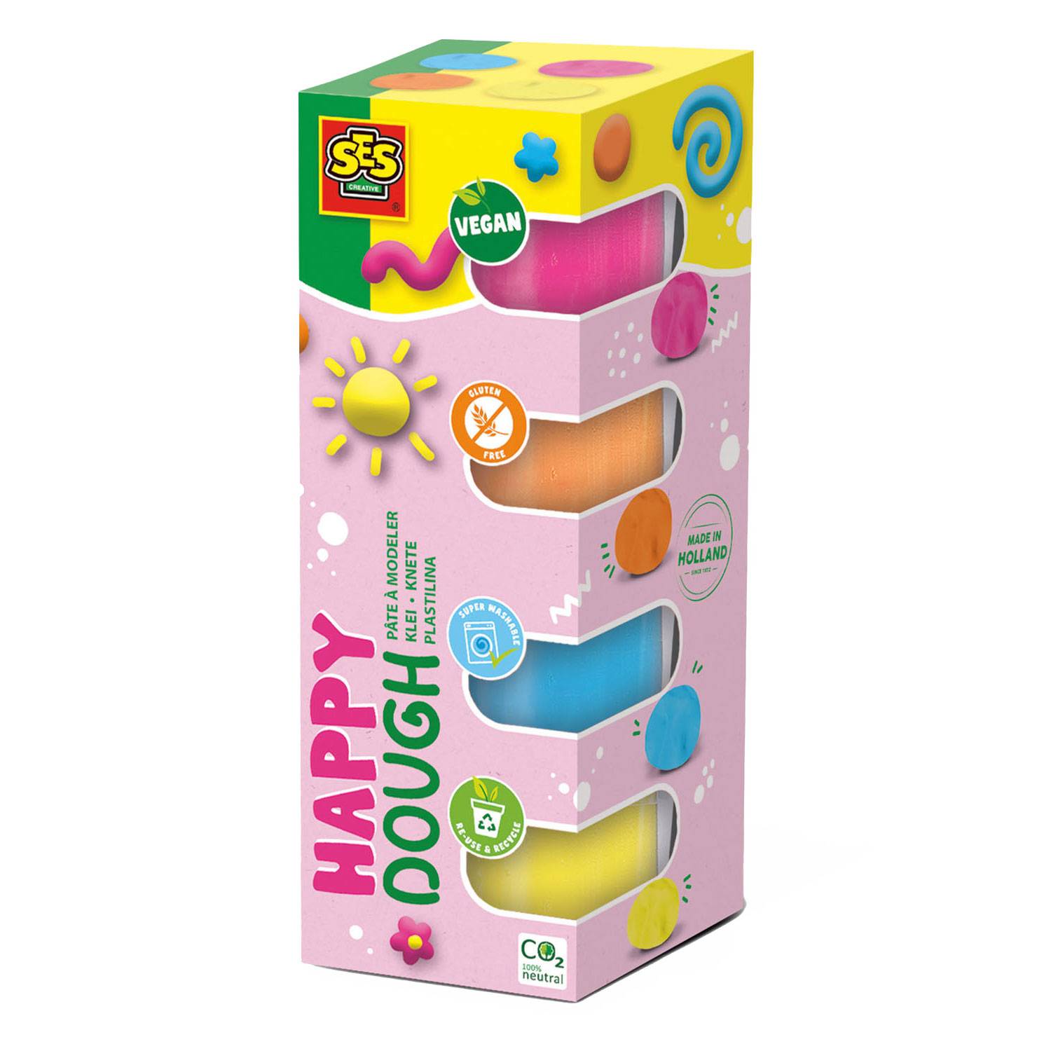 SES fühlt sich gut an Ton - Happy (4x90gr)