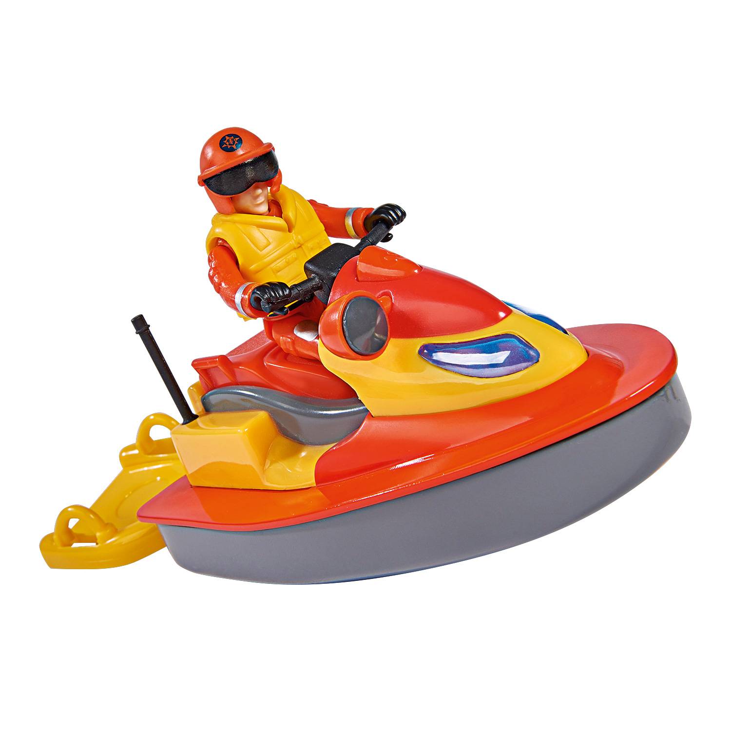 Simba Feuerwehrmann Sam Juno Jet Ski mit Elvis Figur