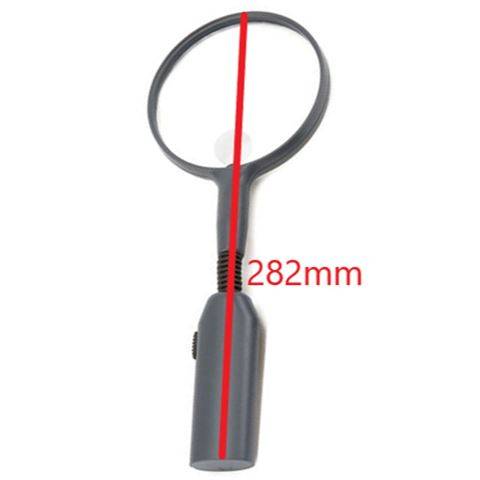 Carson MagniLamp, 3,5x, LED, Grau, Transparent, AA, 11 cm, 187 g