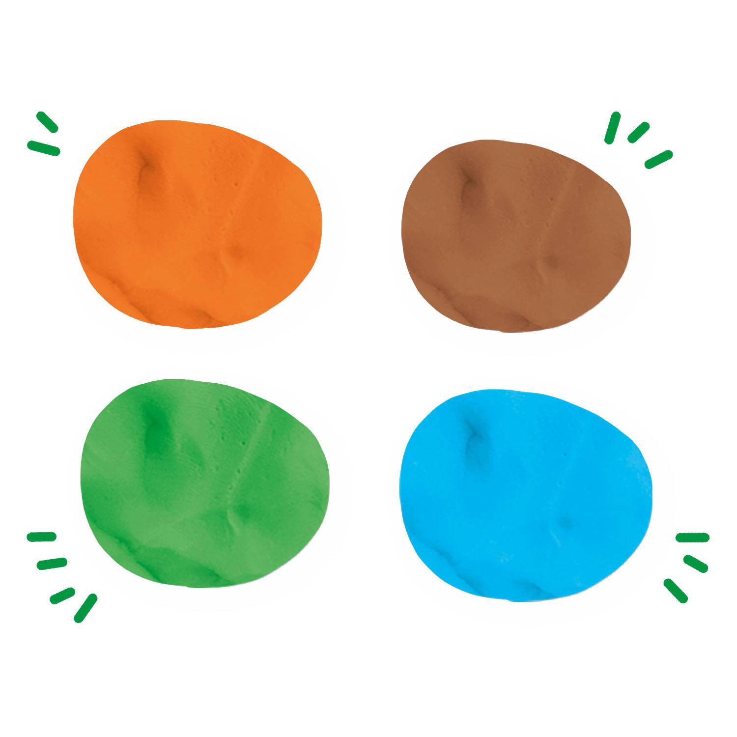 SES fühlt sich gut an Ton - Natur (4x90gr)