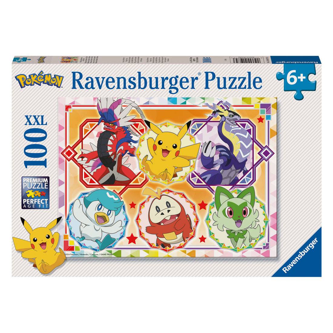 Ravensburger Puzzle Pokémon Karmesin und Purpur - 100