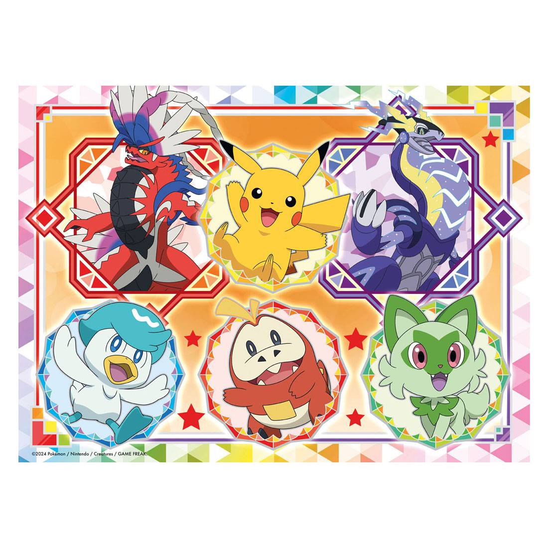 Ravensburger Puzzle Pokémon Karmesin und Purpur - 100