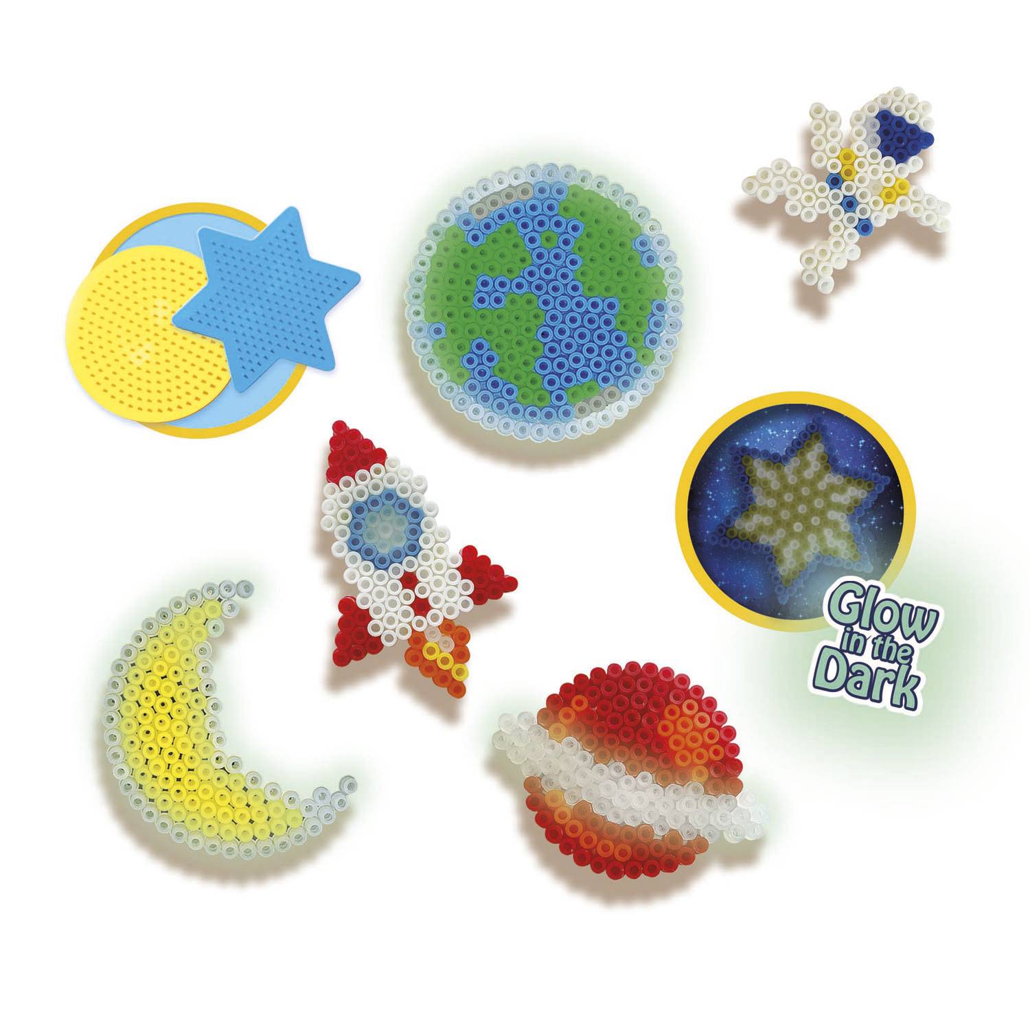 SES Creative Beedz String Perlen - leuchten im dunklen Raum