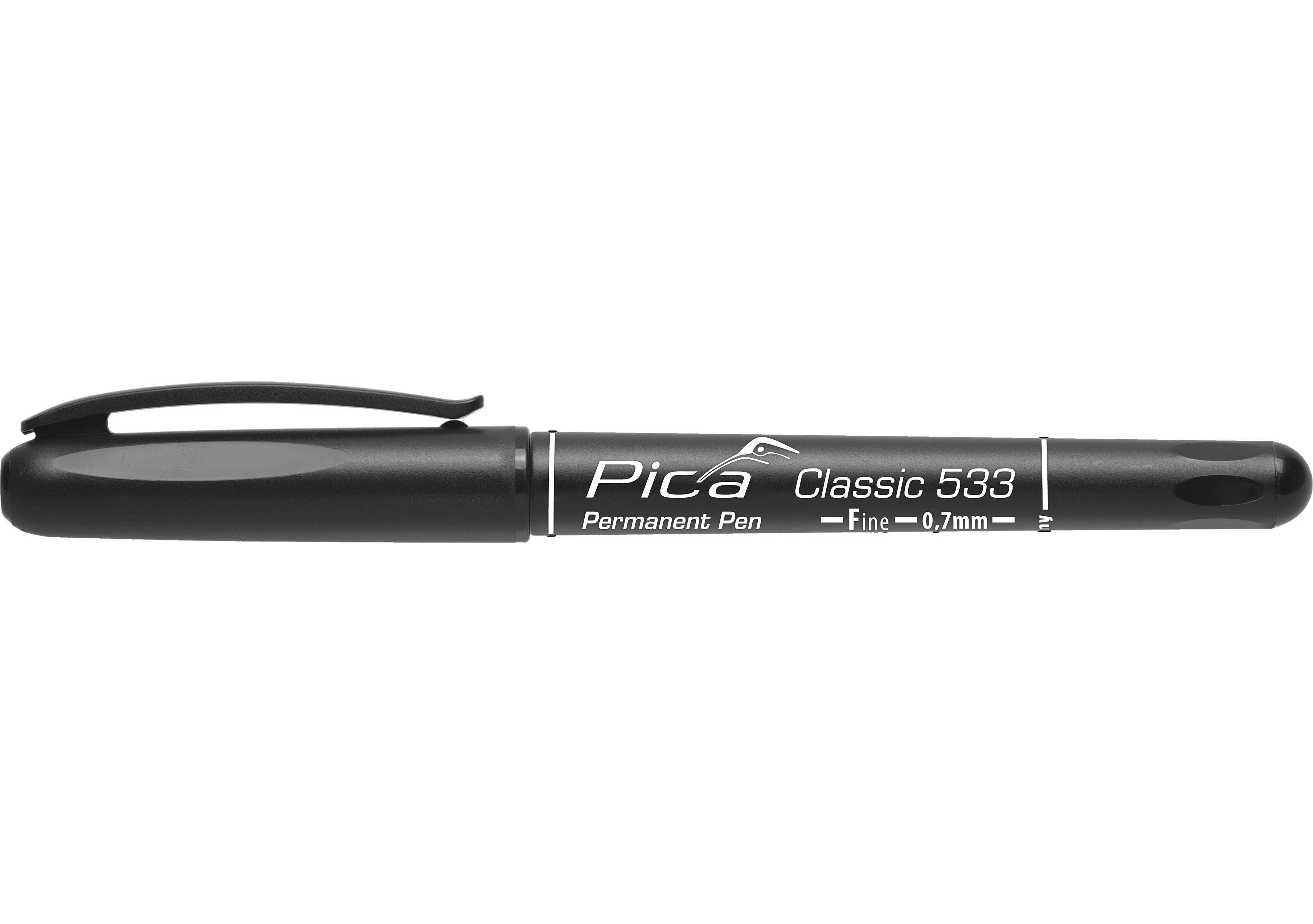 Permanent-Pen, 0,7mm, schwarz