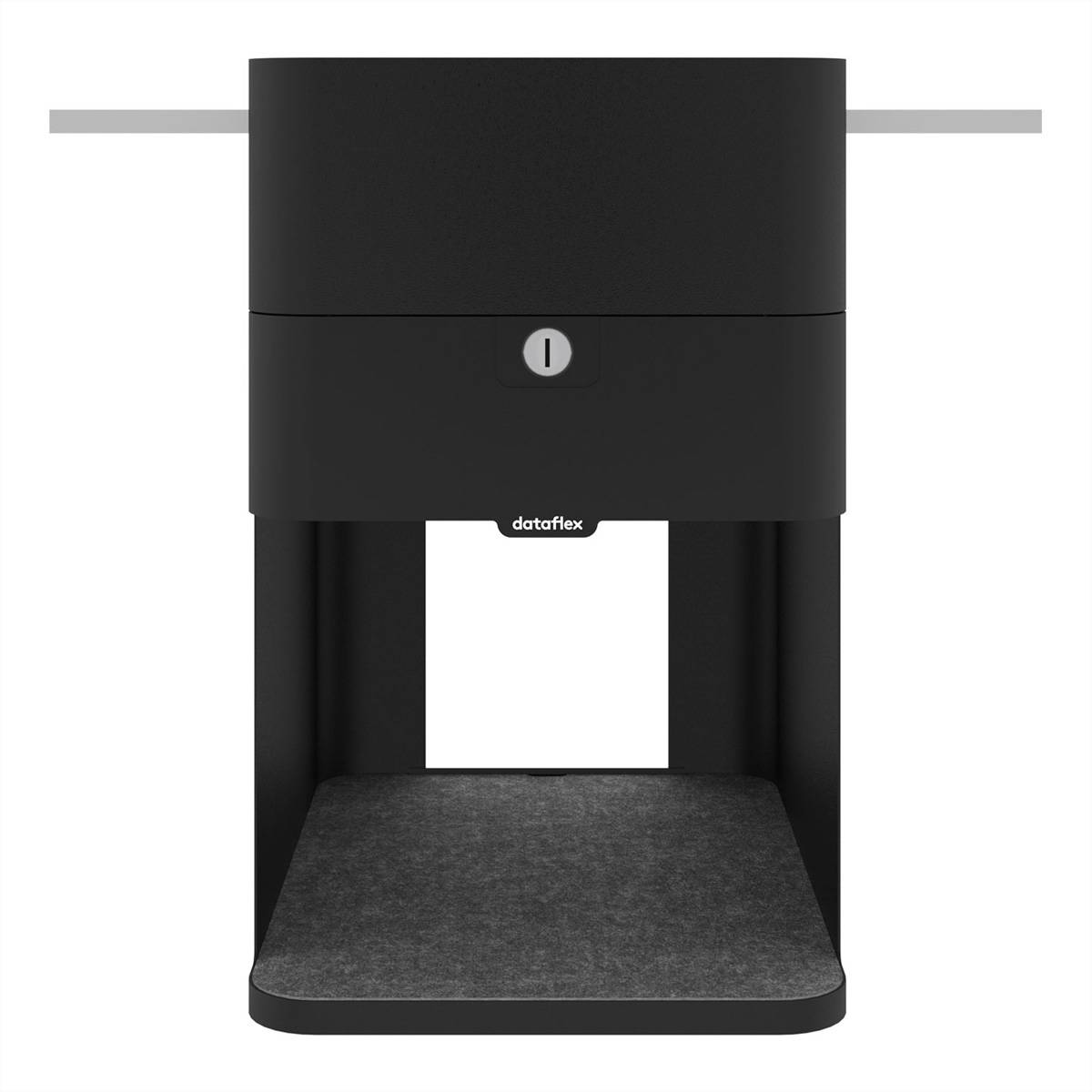 DATAFLEX Bento® desktop locker, 503, schwarz