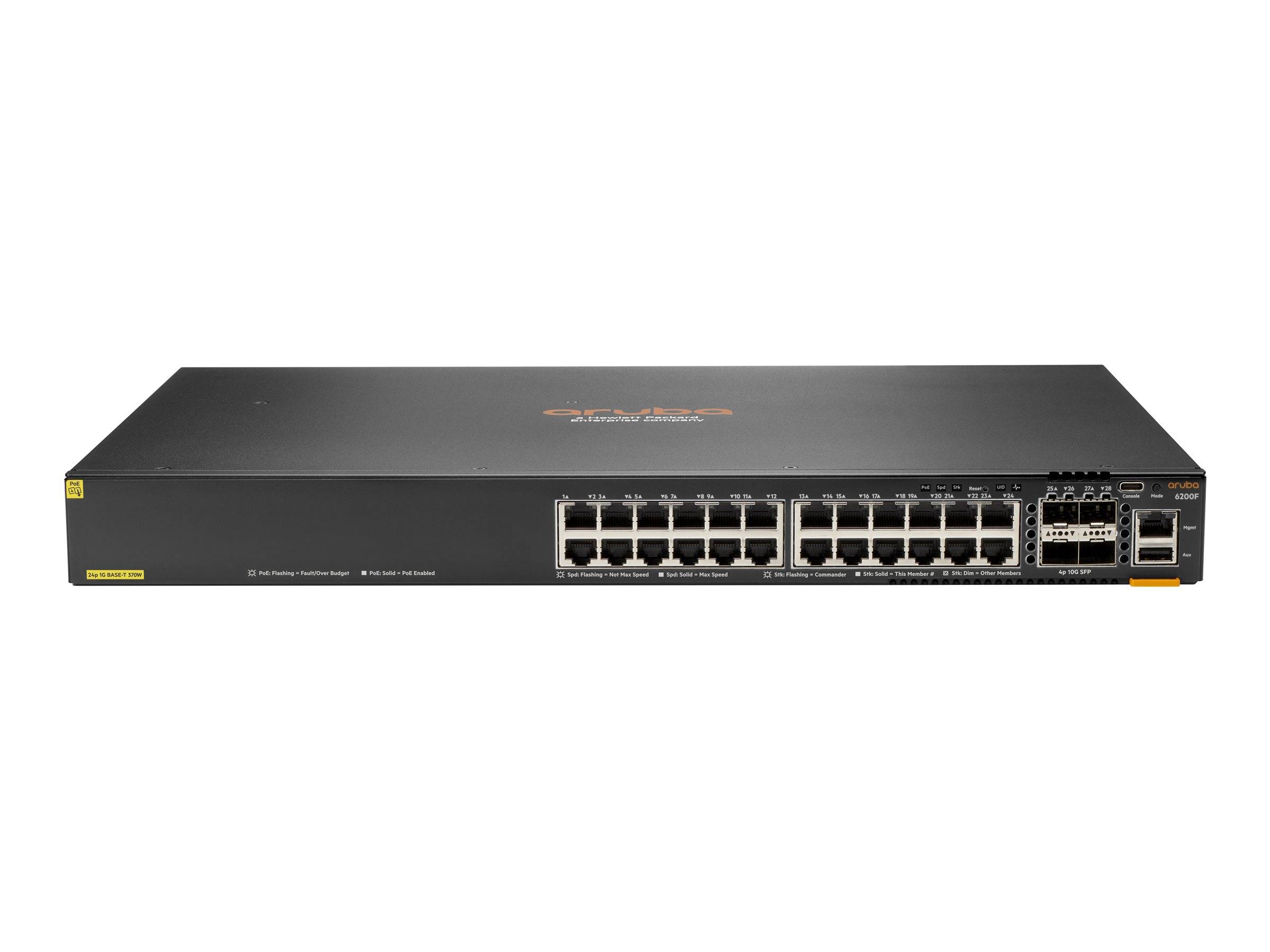 S0M81A - HPE Aruba CX 6200F 24G 4SFP Switch