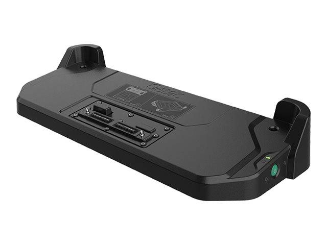 Getac Office Dock, EU Office Dock, 1x VGA, 1x HDMI, 5x USB, 2x Ethernet, 1x Audio, 1x Display Port, 1x RS232, 1x