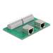 RJ45 Adapter 2x Buchse zu Terminalblock...
