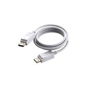 Vision TC 2MDP, 2 m, DisplayPort, DisplayPort, Männlich, Männlich, Weiß