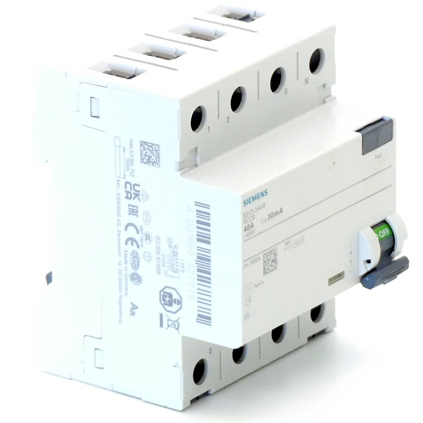Siemens FI-Schutzschalter (5SV3344-6)