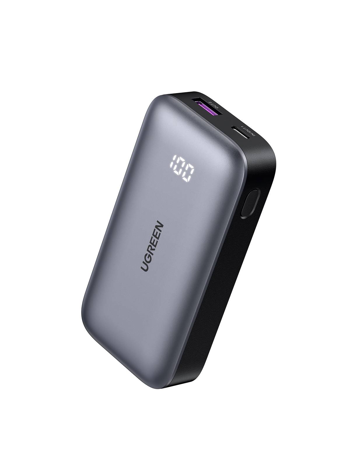 Ugreen Powerbank - 10000 mAh - 30 Watt - PD, QC, Apple Fast Charge - 2 Ausgabeanschlussstellen (USB, USB-C)