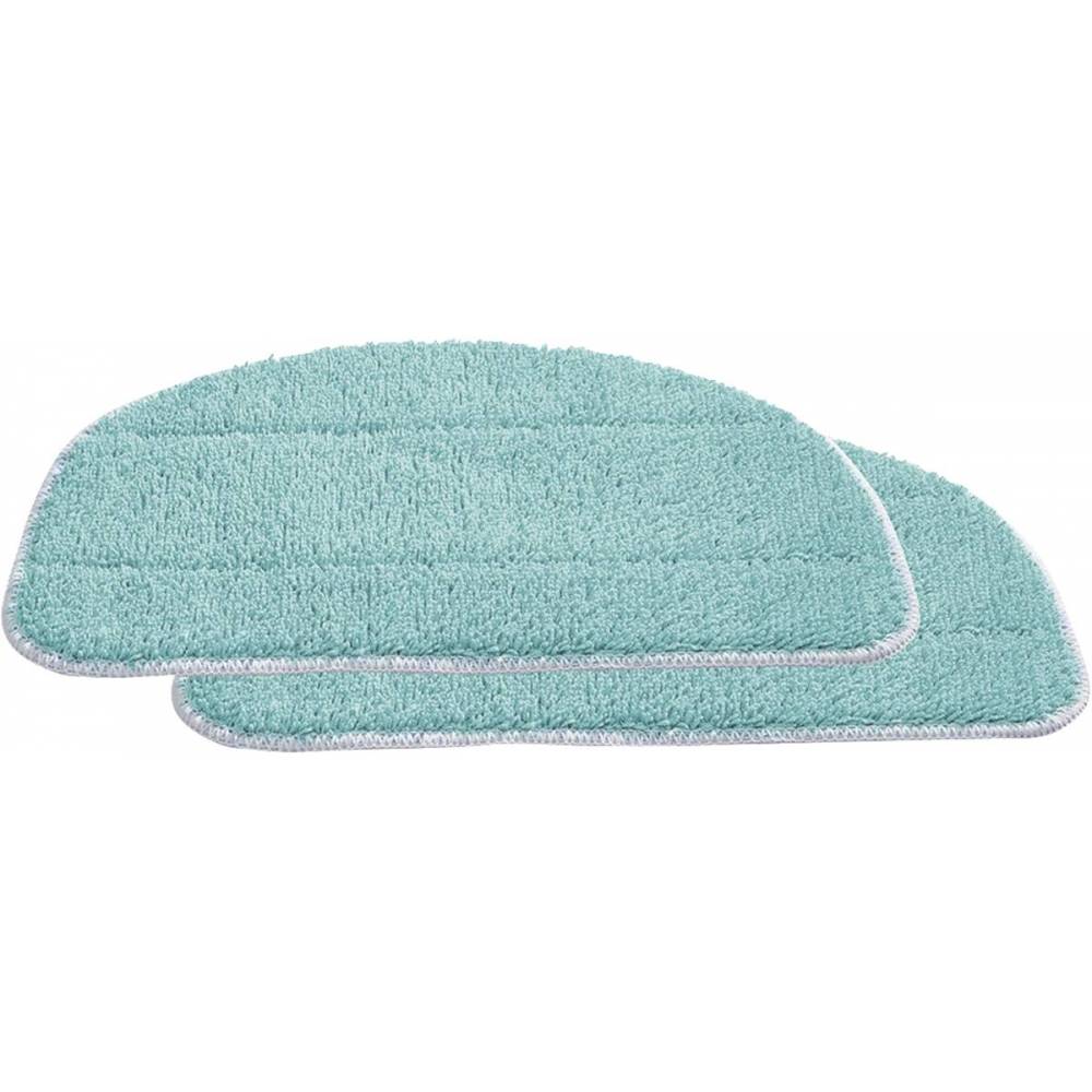 Leifheit 2er Set Ersatzpads Dampfreiniger CleanTenso Power 2.0, Dampfbesen Wischbezug für eine