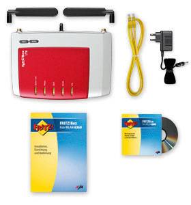 AVM FRITZ!Box 6840 WLAN Router mit Modem Integriertes Modem: LTE 2.4 GHz, 5 GHz 300 MBit/s