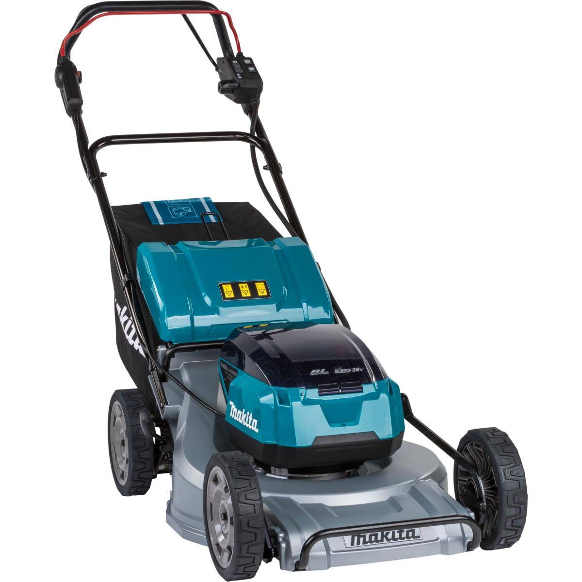 Makita DLM533PT4 - Rasenmäher - schnurlos - 18 V - 5 Ah - 4 Akkus