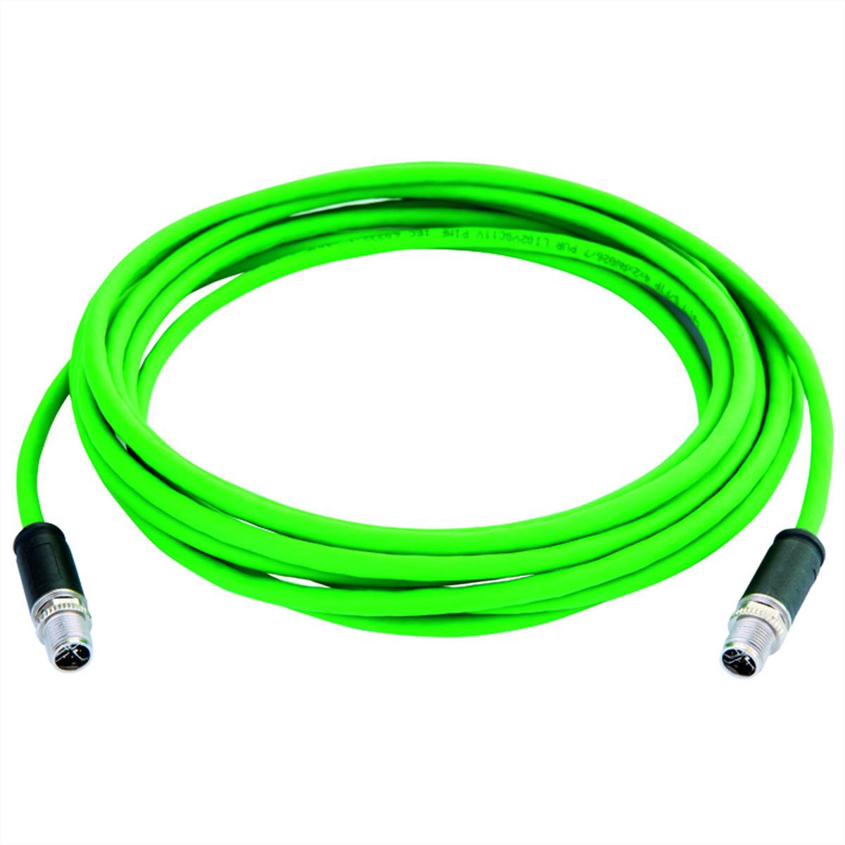 TELEGÄRTNER STX M12x1-M12x1 VL X-kod. Cat.6A, CP01CP01B-SFTP2607C7-1PUR-A0750, 7,5m