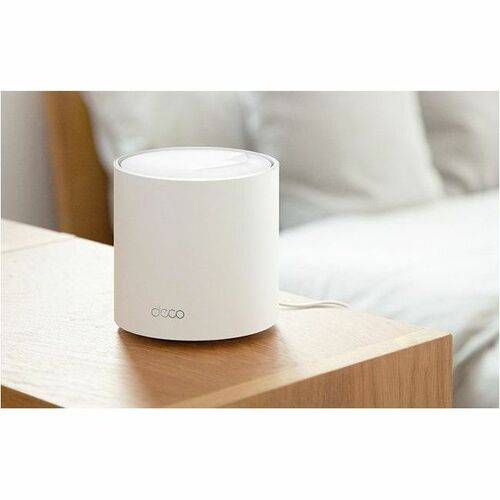 TP-LINK Deco X10, Weiß, Intern, Mesh-Router, 190 m², Dual-Band (2,4 GHz/5 GHz), Wi-Fi 6 (802.11ax)
