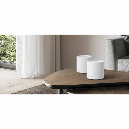 TP-LINK Deco X10, Weiß, Intern, Mesh-Router, 190 m², Dual-Band (2,4 GHz/5 GHz), Wi-Fi 6 (802.11ax)