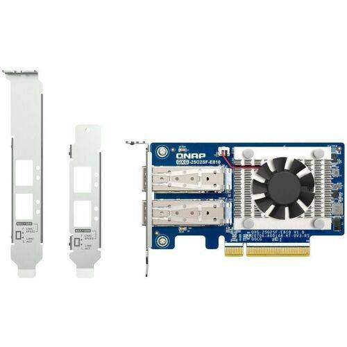 QNAP QXG-25G2SF-E810 - Netzwerkadapter - PCIe 4.0 x8 Low-Profile