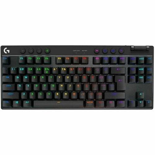 Logitech G PRO X TKL - Kabellos - RF Wireless + Bluetooth - Mechanischer Switch - QWERTY - RGB-LED - Schwa