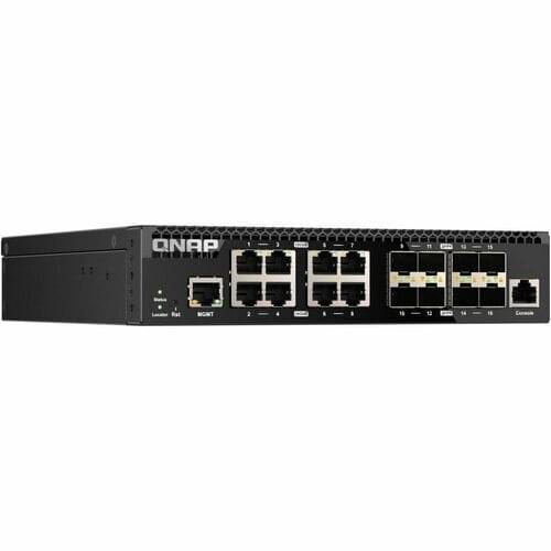QNAP QSW-M3216R-8S8T - Switch - managed - 8 x 100/1000/2.5G/5G/10GBase-T + 8 x 10Gb Ethernet SFP+
