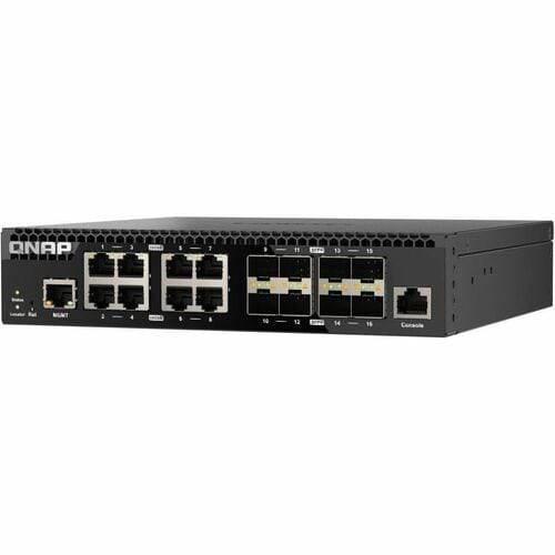 QNAP QSW-M3216R-8S8T - Switch - managed - 8 x 100/1000/2.5G/5G/10GBase-T + 8 x 1