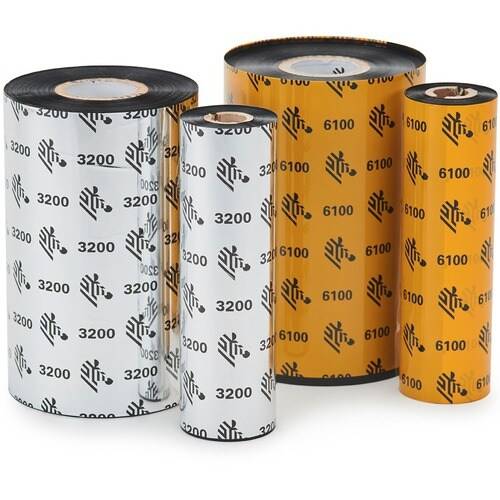 Zebra 3200 - 57 mm x 74 m - Thermotransfer-Farbband - für TLP 2824 - 2824-Z