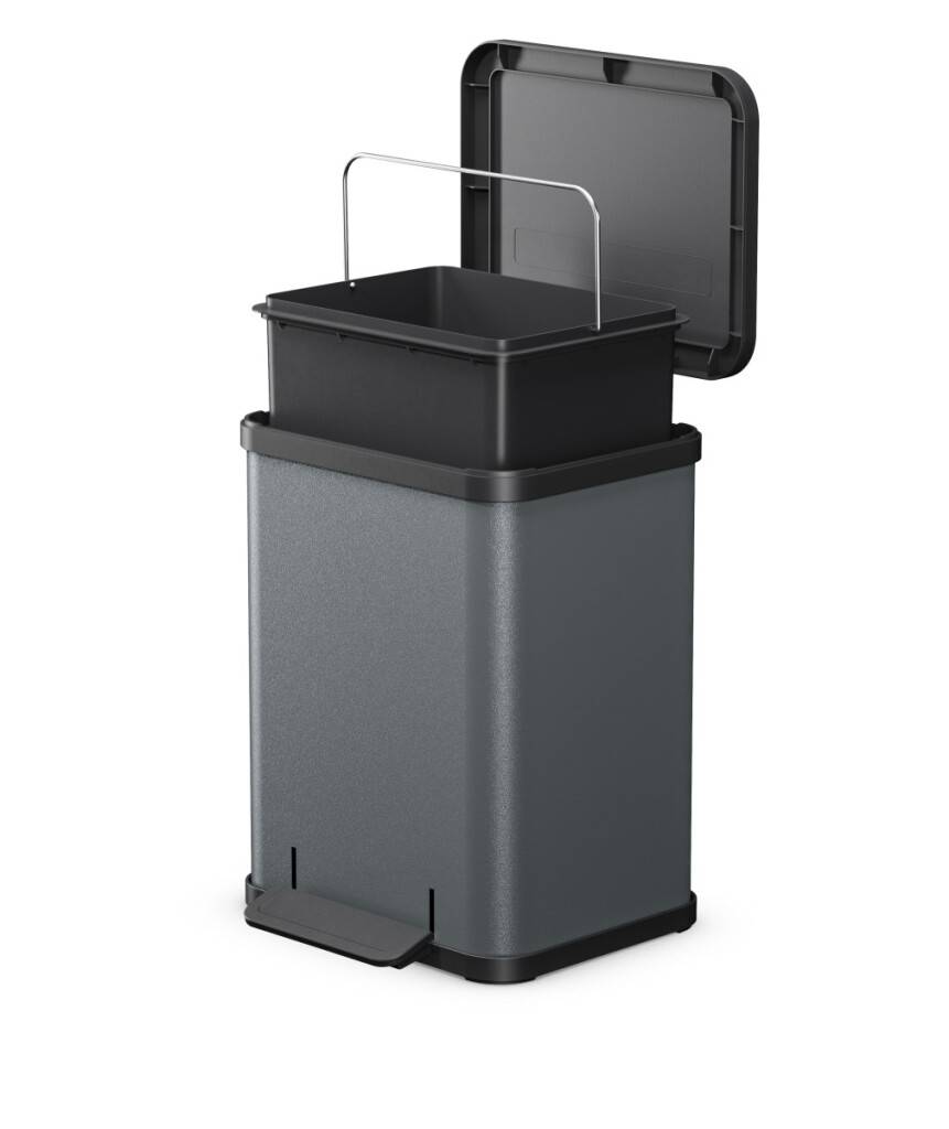 Hailo oko uno plus m Treteimer 17l dunkelgrau