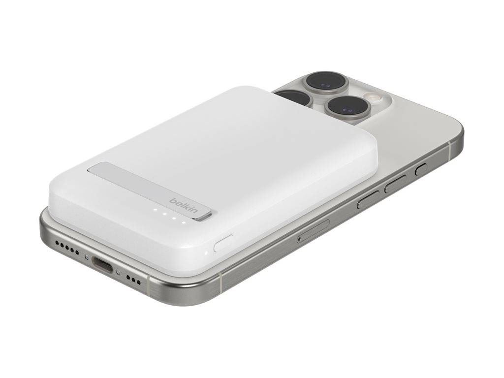 Belkin - Induktive Power Bank - magnetisch mit Qi2 - 8000 mAh - 15 Watt - Fast Charge (24 pin USB-C)